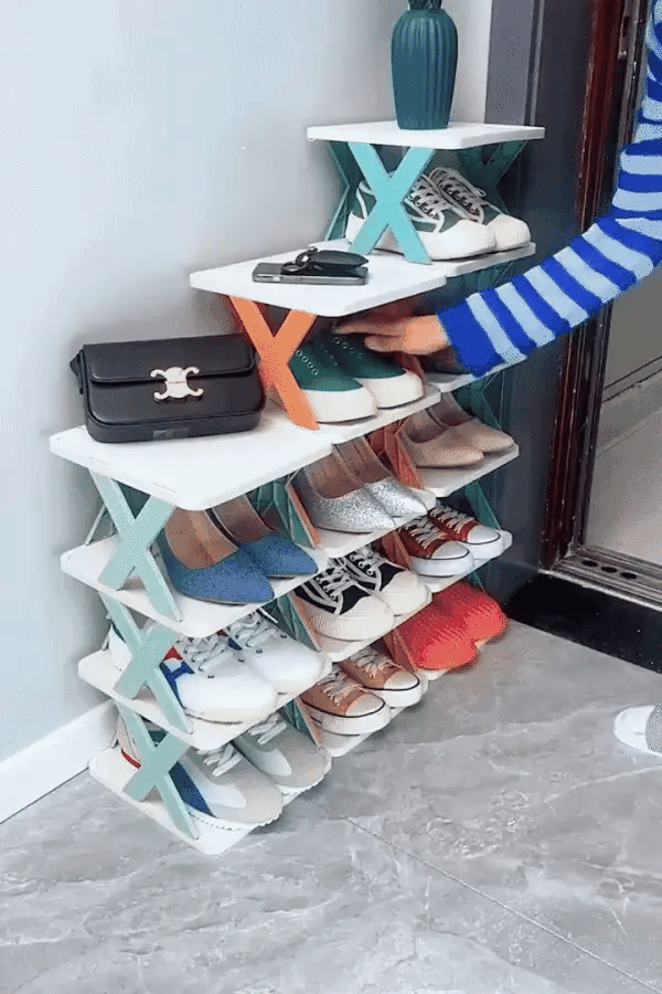 رف تخزين متعدد الوظائف (6 طبقات) | Multifunctional Storage Rack (6-Tier) Ⓢ