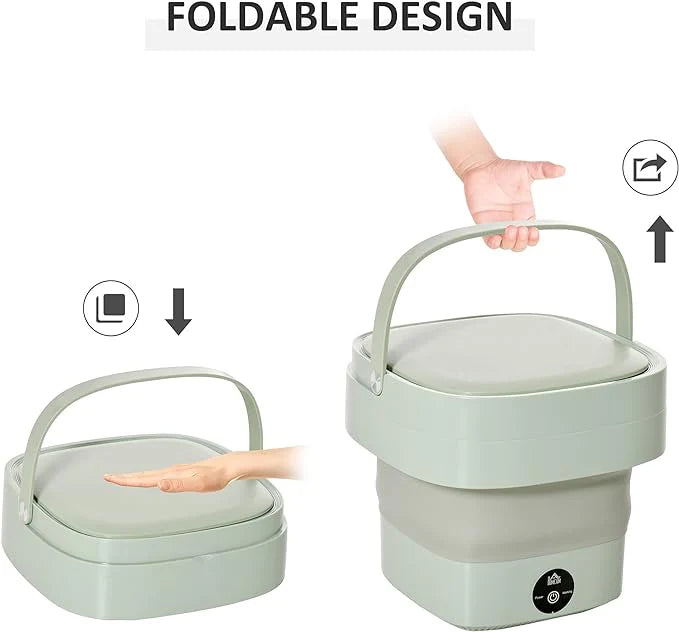 Foldable Mini Laundry Machine || غسالة ملابس صغيرة قابلة للطي