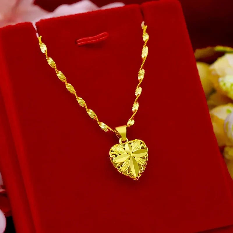 قلادة تذكارية على شكل قلب | Heart Shaped Memorial Necklace