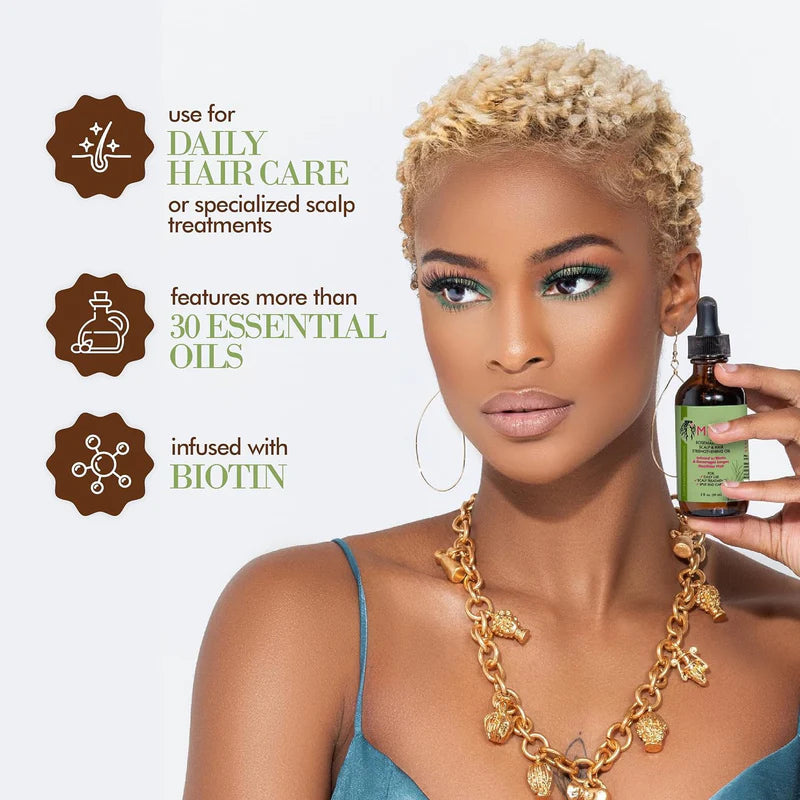 زيت إكليل الجبل والنعناع لتقوية فروة الرأس والشعر | Rosemary Mint Scalp & Hair Strengthening Oil