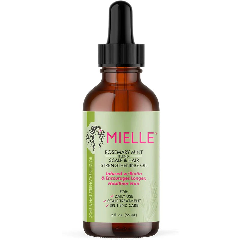زيت إكليل الجبل والنعناع لتقوية فروة الرأس والشعر | Rosemary Mint Scalp & Hair Strengthening Oil