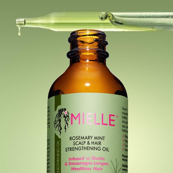 زيت إكليل الجبل والنعناع لتقوية فروة الرأس والشعر | Rosemary Mint Scalp & Hair Strengthening Oil