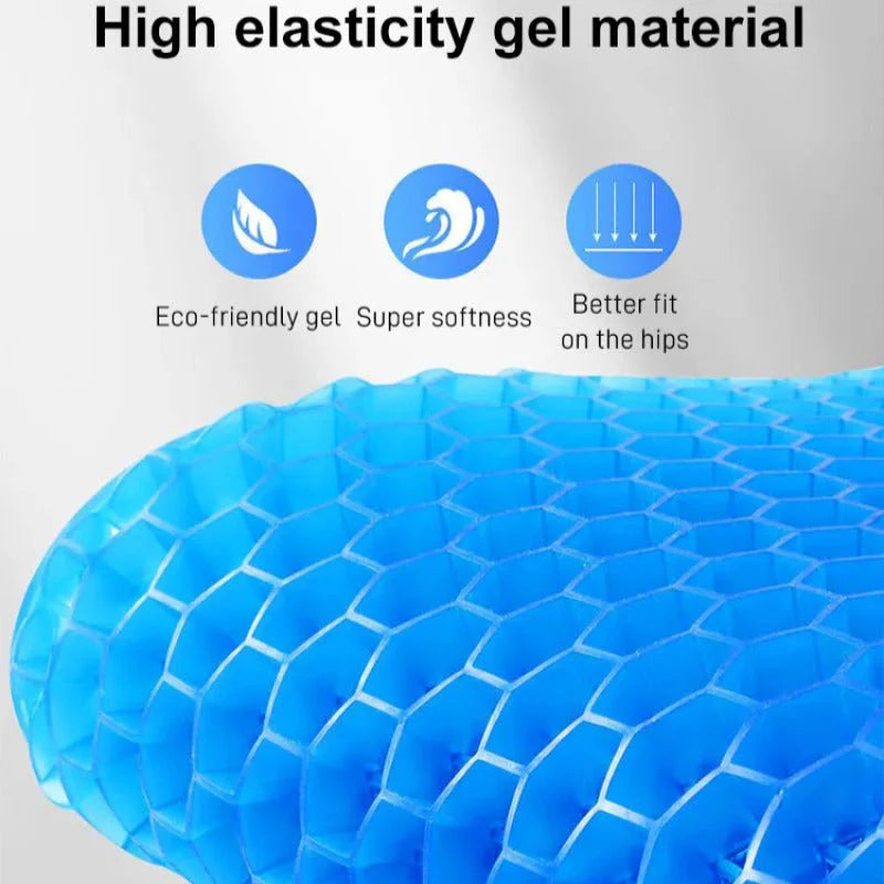 وسادة مقعد السيارة المعزولة المصنوعة من السيليكون | Silicone Ice Pad Insulated Car Seat Cushion