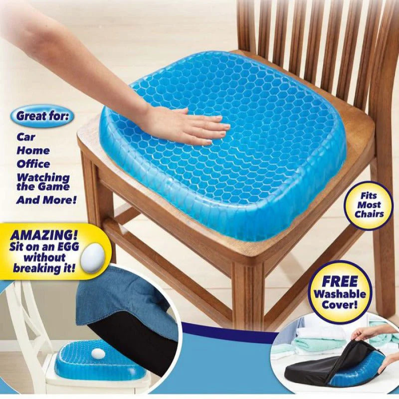وسادة مقعد السيارة المعزولة المصنوعة من السيليكون | Silicone Ice Pad Insulated Car Seat Cushion