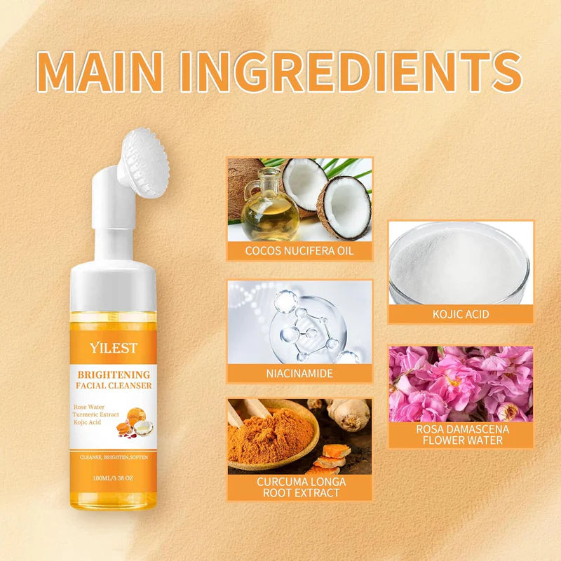 غسول الوجه بالكركم | Turmeric Facial Cleanser